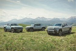 2025 GMC EV Family  Tension Graphic Insert