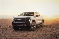 2026 GMC Sierra EV AT4 Backlit Tension Graphic Insert