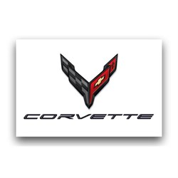 Corvette 5' x 3' Stingray Logo Flag