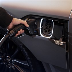 40 x 40 LYRIQ Charging Framed Art