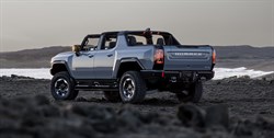 2025 Hummer EV Pickup Backlit Tension Graphic Insert