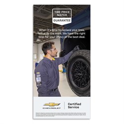 4 x 8 Certified Service Tire Price Match Tension Graphic Insert