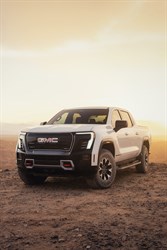 2026 GMC Sierra EV AT4 Backlit Tension Graphic Insert
