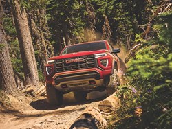 GMC Canyon AT4X Backlit Tension Graphic Insert