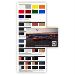 2026 Chevrolet Car Corvette Color Selection Folder