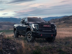 Sierra 2500 HD AT4X Backlit Tension Graphic Insert