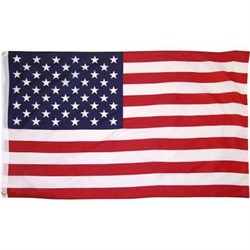 American 5' x 3' Indoor/Outdoor Nylon Flag