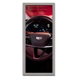 25 x 64 LYRIQ Steering Wheel Framed Art