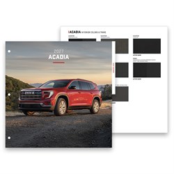 2027 GMC Color and Trim Pages