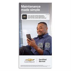 4 x 8 Certified Service Maintenance Made Simple Tension Graphic Insert