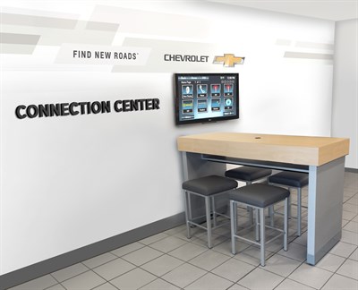 Connection Center Wall Letters